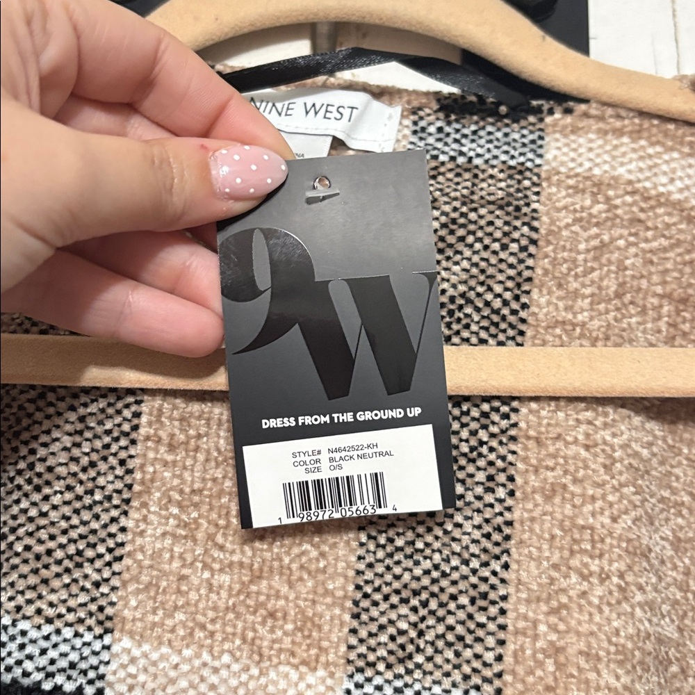 NWT Nine West Cardigan/Poncho - Picture 2 of 4